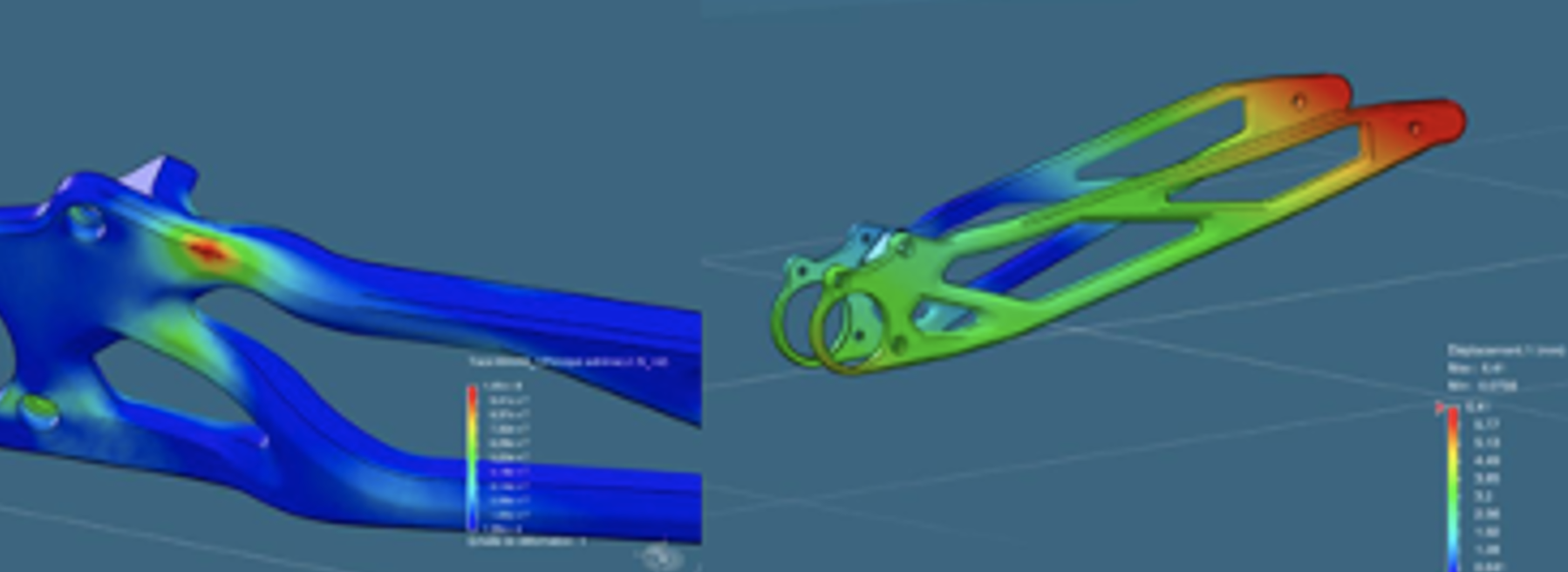 Pièce mécanique en dimensinment sur simulia et ABAQUS 